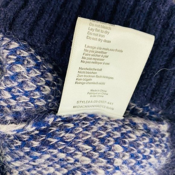 Anine Bing Raigh Sweater Wool Mohair Jumper Women's Size Medium - Picture 6 of 7